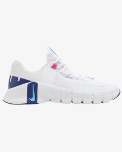Size 4: Nike Free Metcon 5 White Aquarius Blue Wmns