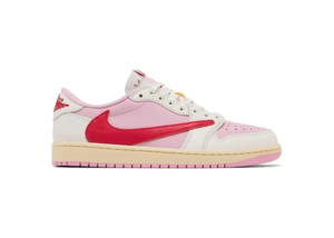 9w: Jordan 1 Retro Low OG SP xTravis Scott 'Sail Tropical Pink'