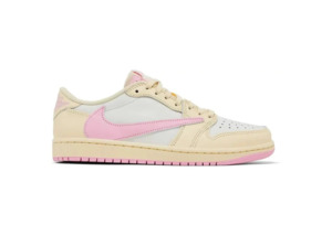 9w: Jordan 1 Retro Low OG SP x Travis Scott 'Shy Pink'