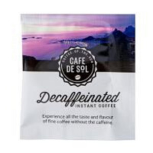 Cafe De Sol Decaffeinated Coffee Sachets - Basepoint Trade Supplies Depot