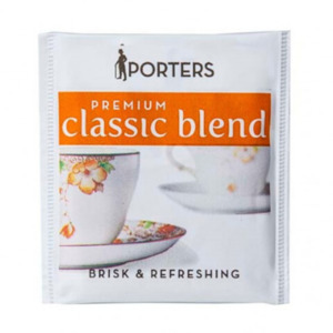 Porters Premium Classic Blend Enveloped Tea Bags - Basepoint Trade Supplies Depot