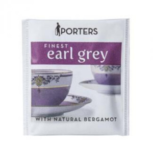 Porters Earl Grey Enveloped Tea Bags - Basepoint Trade Supplies Depot