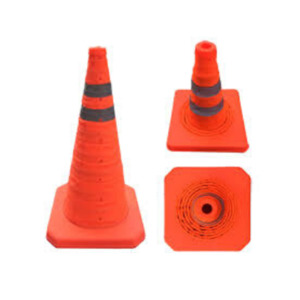 700mm Pop Up Folding Cone - Basepoint Trade Supplies Depot