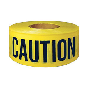 Products: Caution Tape Non Adhesive 75mm x 300M - Basepoint Trade Supplies Depot