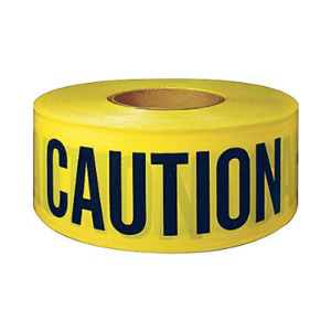 Products: Caution Tape Non Adhesive 75mm x 300M - Basepoint Trade Supplies Depot