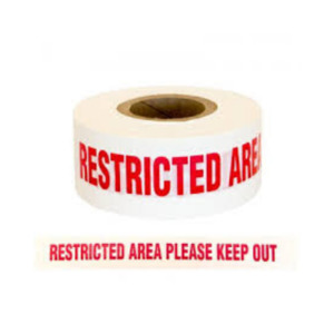 Products: Restricted Area Tape - Basepoint Trade Supplies Depot