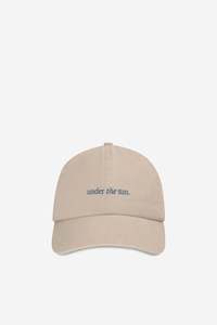 AUCAP: STATUS ANXIETY Under The Sun Logo Cap Mushroom
