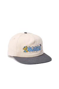 Caps: XLARGE Mad Bear Snapback Cap Chalk