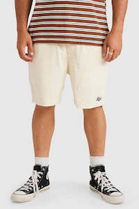 Boardshorts Mens: RVCA Escape Cord Elastic Edge Shorts Latte