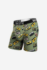 Underwear Mens: BN3TH Outset Print Cassette Madness Cedar