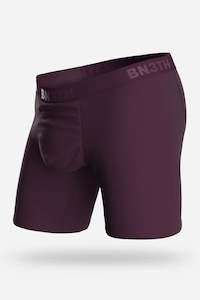 Underwear Mens: BN3TH Classic Solid Cabernet