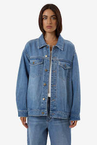 Jackets Womens: THRILLS Morgan Jacket Dark Dust Blue