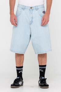 Shorts Mens: RUSTY Flip Daddy Life Cycle Jort Sky Blue Heather
