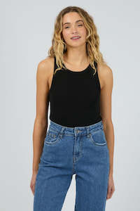 Tanks Womens: SILENT THEORY Ella Tank Black