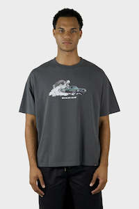 DICKIES Rattle N Burn 330 Oversized Tee Charcoal