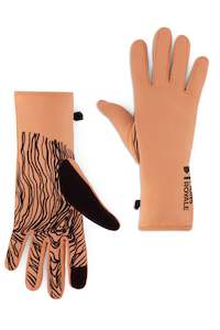 MONS ROYALE Unisex Amp Merino Fleece Gloves Vert Lock Up Melon