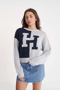 Crews Womens: HUFFER H Lock Ruch Crew Navy Silvermarle