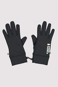 MONS ROYALE Unisex Elevation Merino Fleece Gloves Vert Lock Up Black