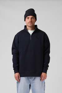 Crews Mens: RPM Track 1 4 Zip Navy