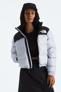 Down Jacket Womens: THE NORTH FACE Womens 96 Retro Nuptse Jacket Mystic Haze