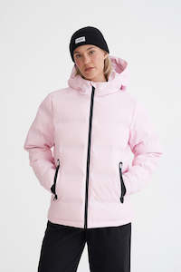 HUFFER Womens Superdown Jacket Peony