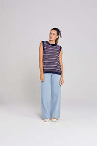 THING THING Fizzie Vest Rosy Nightfall