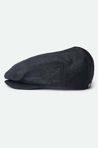 Hats: BRIXTON Hooligan X Mesh Snap Cap Black