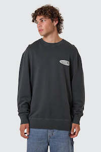Crews Mens: THRILLS Shadowless Os Crew Ebony
