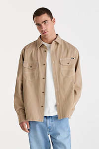 LEE Dustin Ls Shirt Union Stone