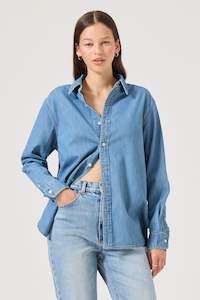ROLLAS Original Denim Shirt Brad Blue