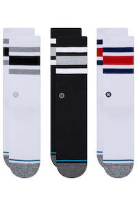 Socks: STANCE The Boyd 3 Pack Multi