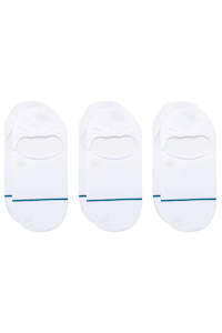 STANCE Icon No Show 3 Pack White