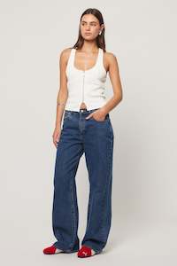 ABRAND Abrand 95 Baggy Bella Mid Blue