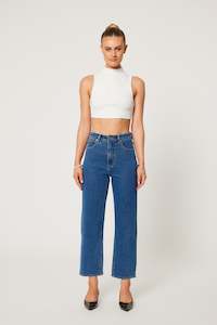 Abrand: ABRAND Venice Straight Bella Mid Blue