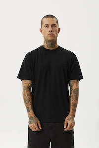 Afends: AFENDS Classic Retro Fit Tee Black