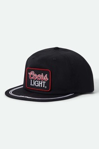 BRIXTON Coors Light Gear Hp Snapback Black