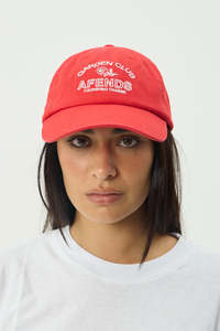 AFENDS Cultivate Panelled Cap Tomato