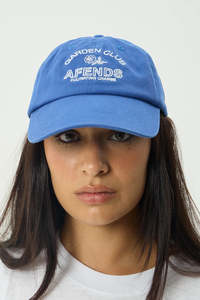 AFENDS Cultivate Panelled Cap Marina