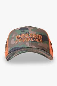 Hats: WORSHIP Escape Trucker Hat Green