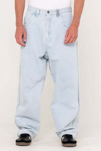 RUSTY Flip Daddy 2.0 Jean Sky Blue Heather