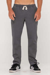 Pants Mens: RUSTY Mid Boy Straight Fit Pant Pavement