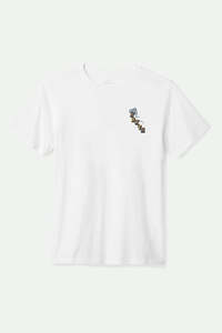 BRIXTON Buck Club Tee White