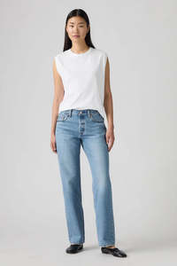 Jeans Womens: LEVI'S 501 90S In Love With You