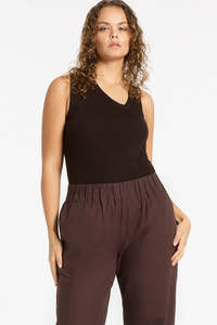 Womens: STATUS ANXIETY Come Around Top Bark