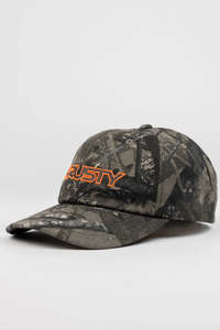 RUSTY Dead End Dad Cap Grey Camo