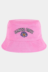 SANTA CRUZ Field Arch Repeat Reversible Bucket Hat Pink