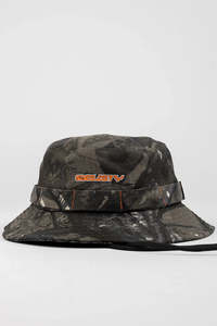 Hats: RUSTY Stringer Bucket Hat Grey Camo