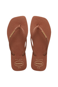 HAVAIANAS Slim Square Logo Pop Up Rust 1976