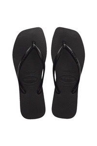 HAVAIANAS Slim Square Solid Black 0090