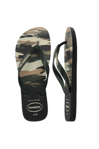 HAVAIANAS Top Camu Black Green Olive 9052